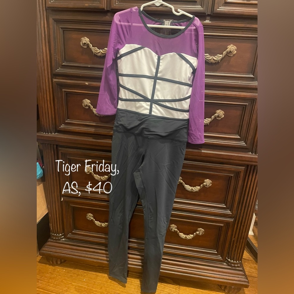 Dancewear- Tiger Friday Unitard, worn once!